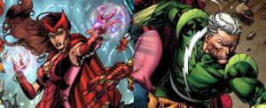 Scarlet Witch und Quicksilver sind dabei.